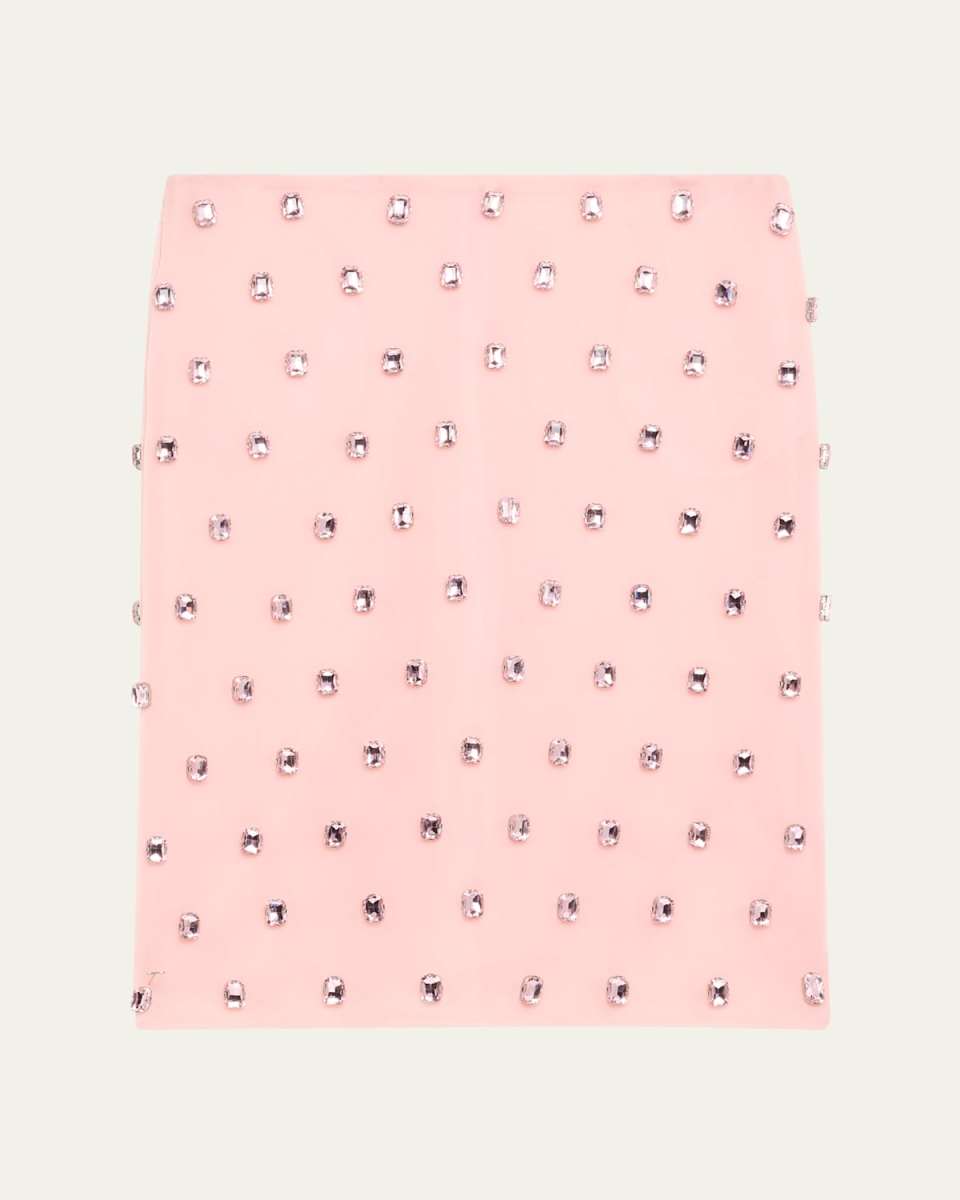 The Leanne Crystal Pencil Skirt